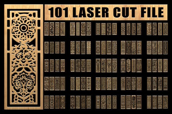 Detail Laser Cut Art for Graphics and Crafts