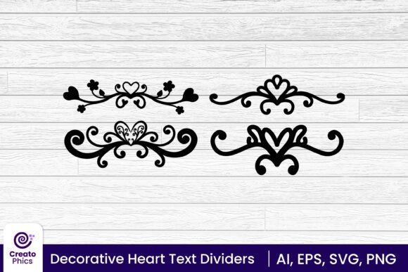 Floral Dividers for Elegant Design