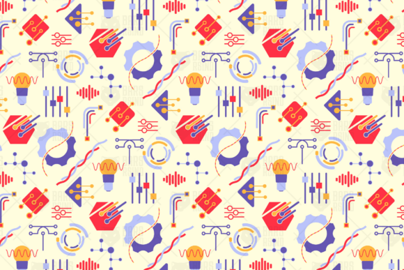 High Tech Graphics for Modern Patterns