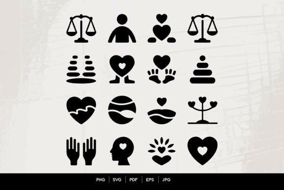 Mindfulness Graphics for Crafts