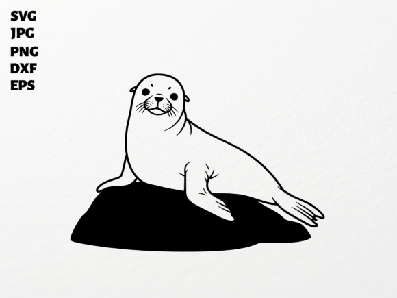 Sea Lion SVG for Cricut Sublimation PNG